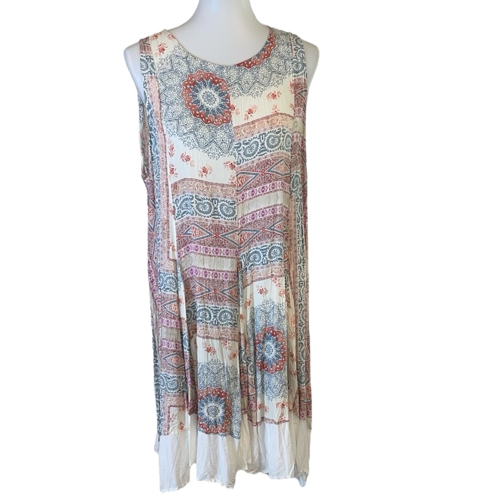 Altar’d State Floral Print Sleeveless Dress Size Medium